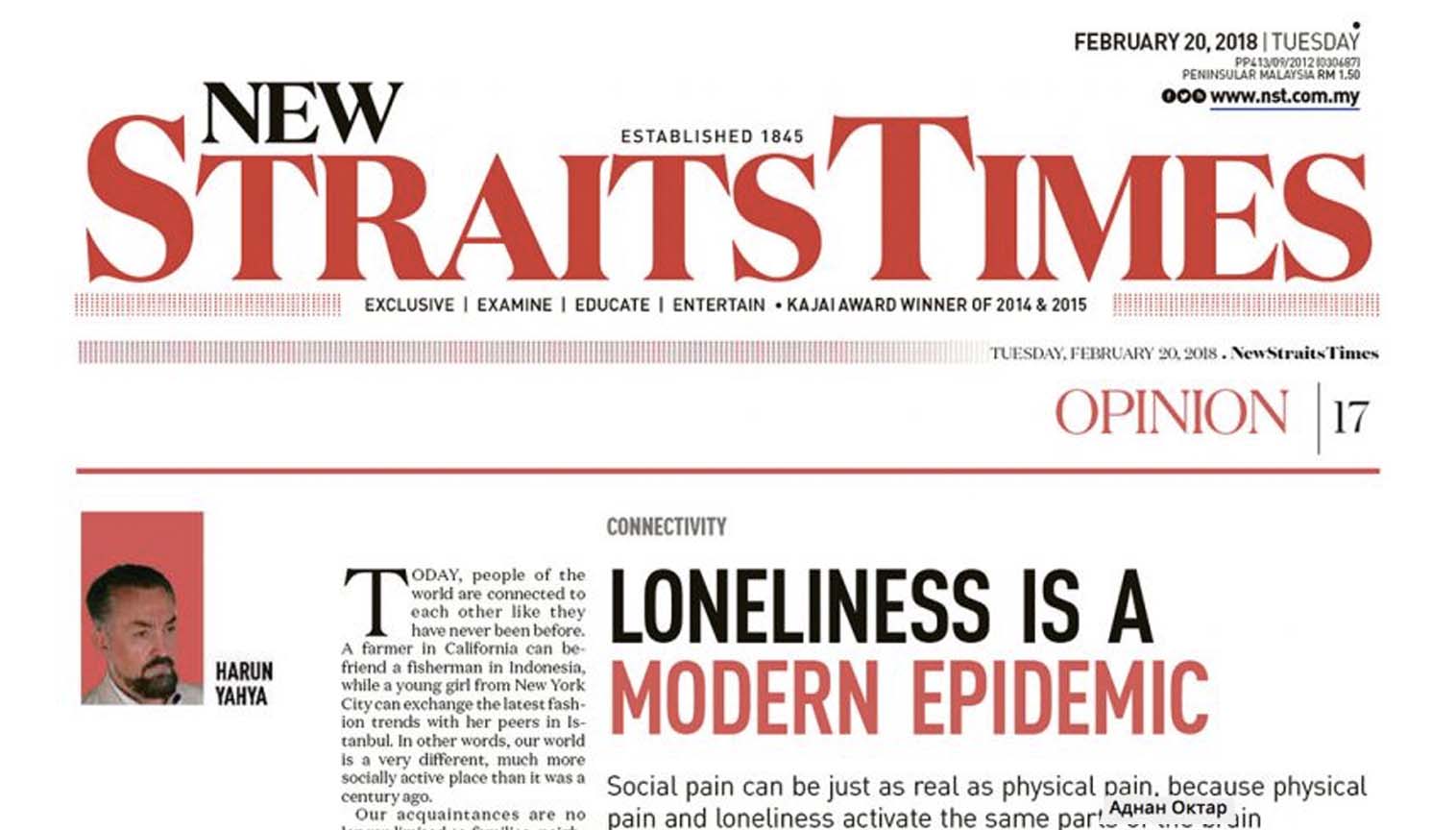Loneliness is a modern epidemic