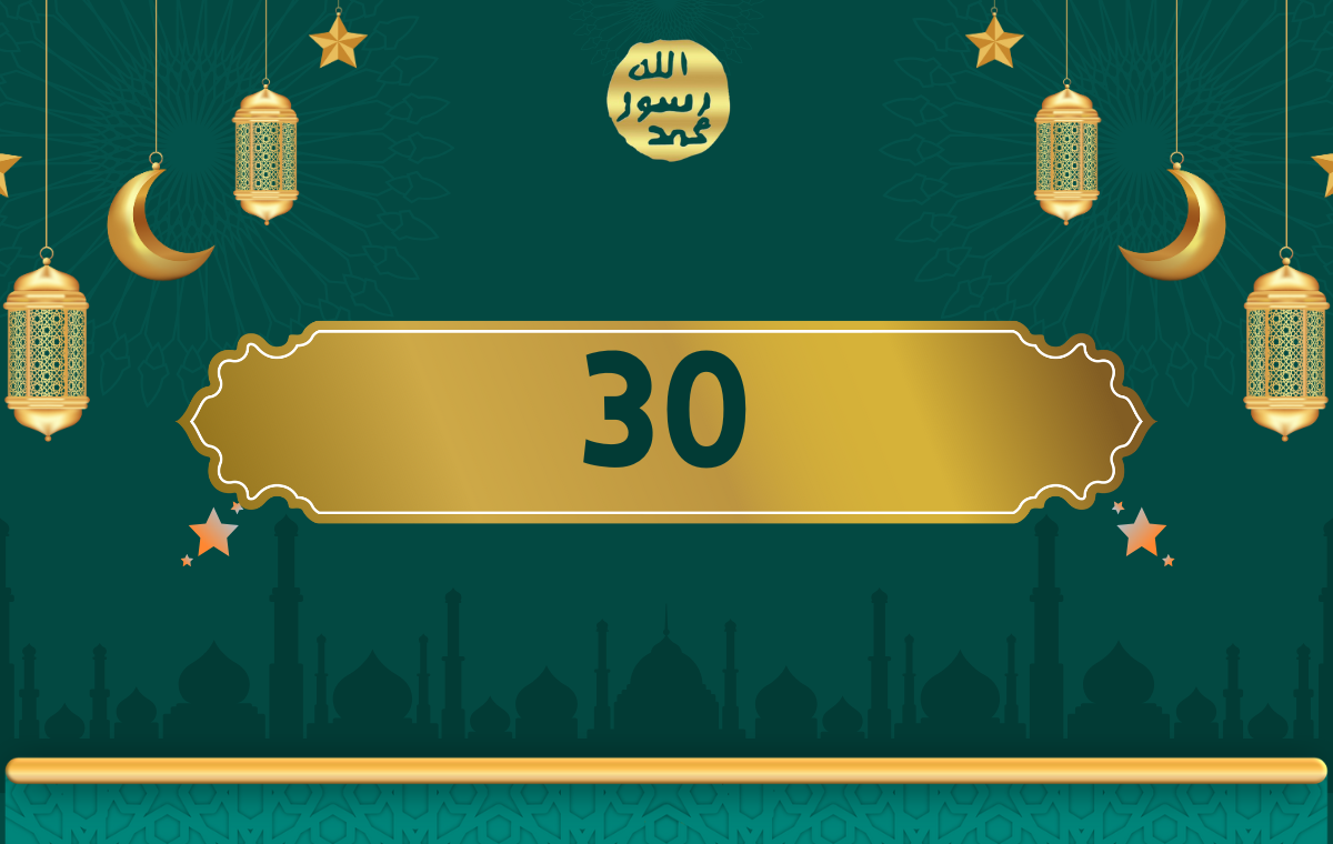 RAMAZAN 2004 - 30. Gün