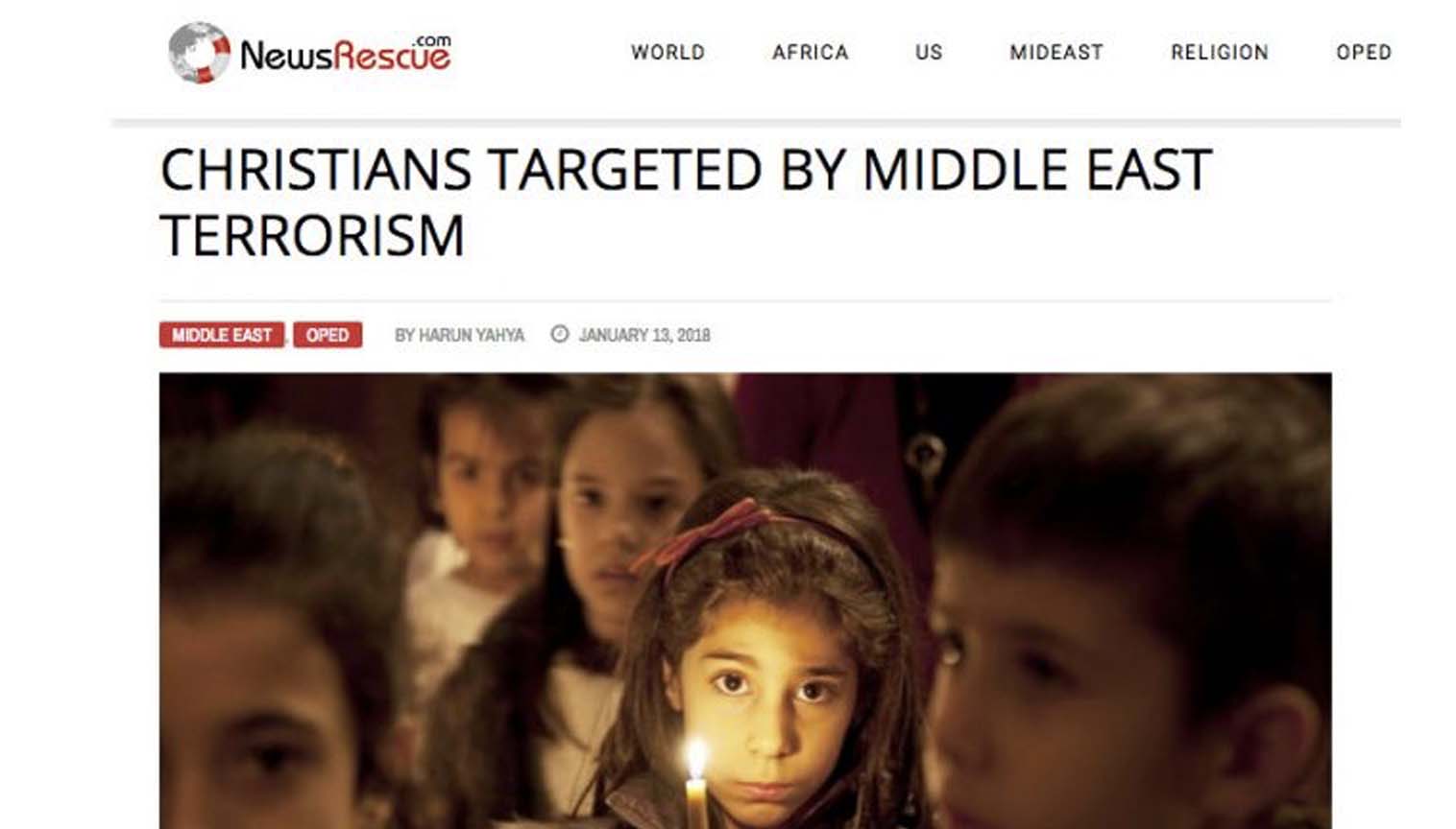 Ortadoğu Terörünün Hedef Aldığı Hristiyanlar