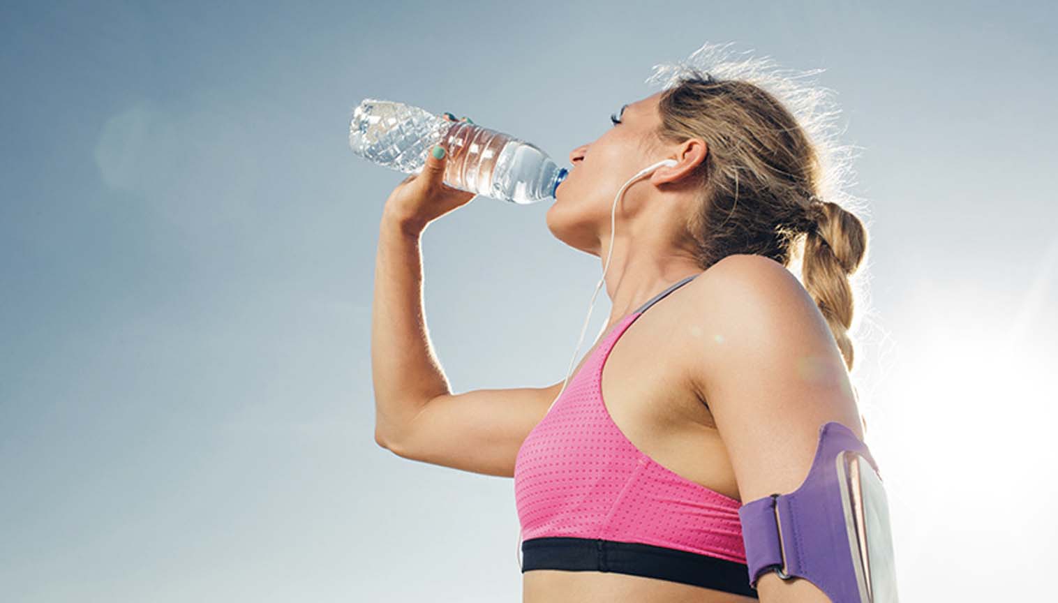 Faire des exercices, se laver et boire de l'eau sont utiles pour la santé