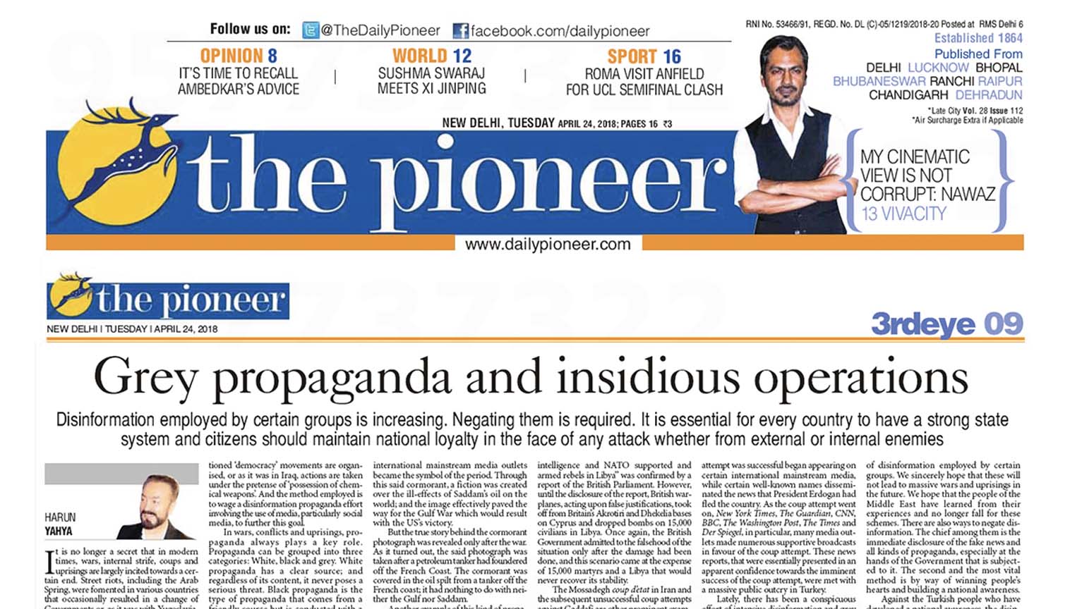 Grey propaganda and insidious operations