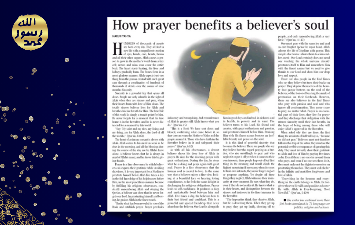 Namazın müminlerin ruhuna yaydığı bereket...