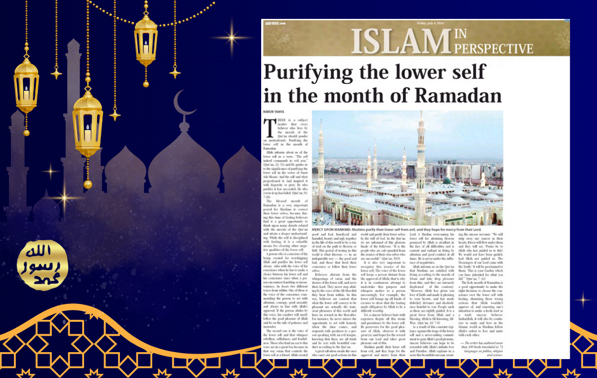 Ramazan ayında nefsini temizlemek 