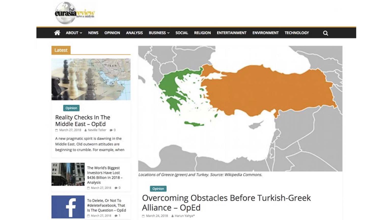 Overcoming Obstacles Before Turkish-Greek Alliance