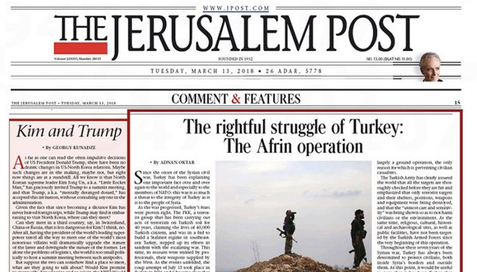 Türkiye'nin Haklı Mücadelesi: Afrin Harekatı