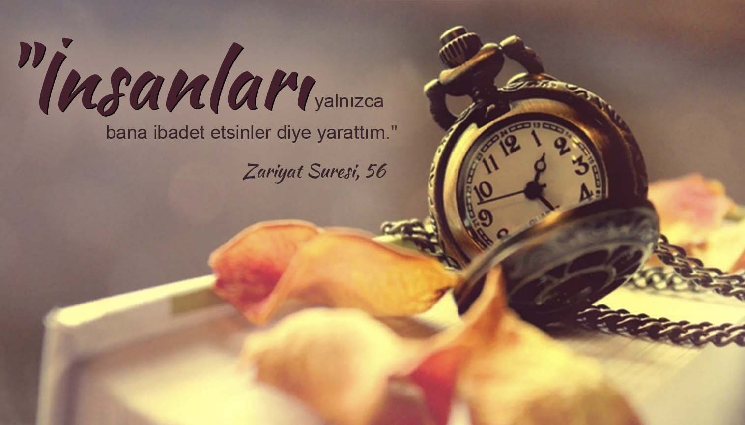 İnsan imtihan olmaktadır