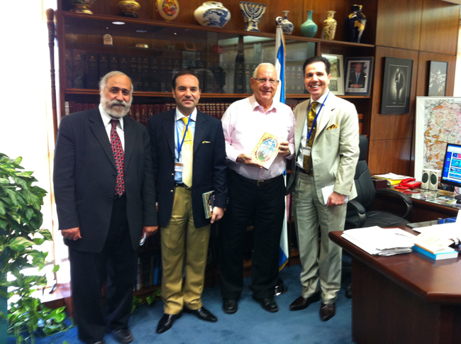 Sn. Adnan Oktar'ın Temsilcilerinin 11-14 Eylül 2011 tarihli İsrail ziyareti