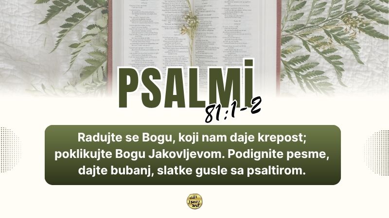 RADOSTI VJERE PREMA PSALMIMA