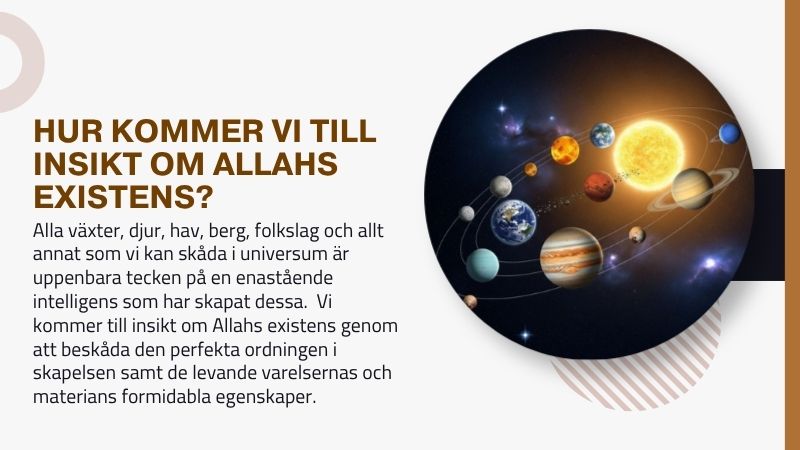 I Allahs, den nåderıkes, den barmhärtıges namn