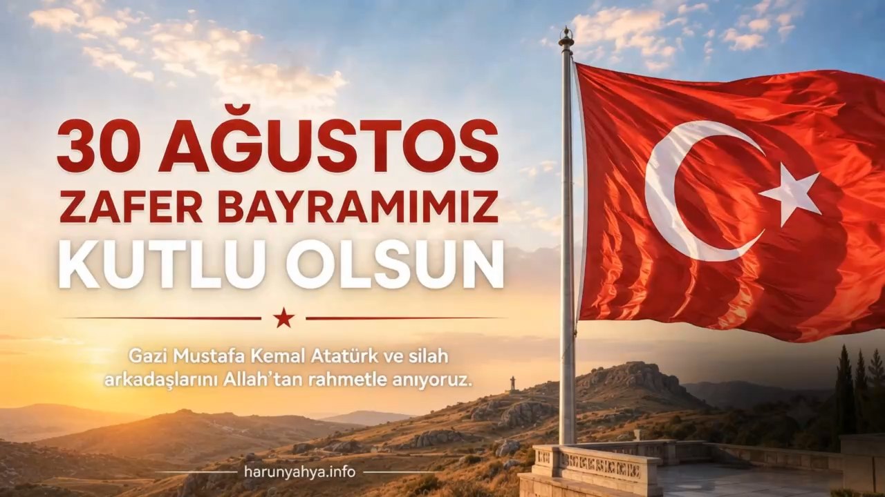 30 Ağustos Zafer Bayramımız Kutlu Olsun