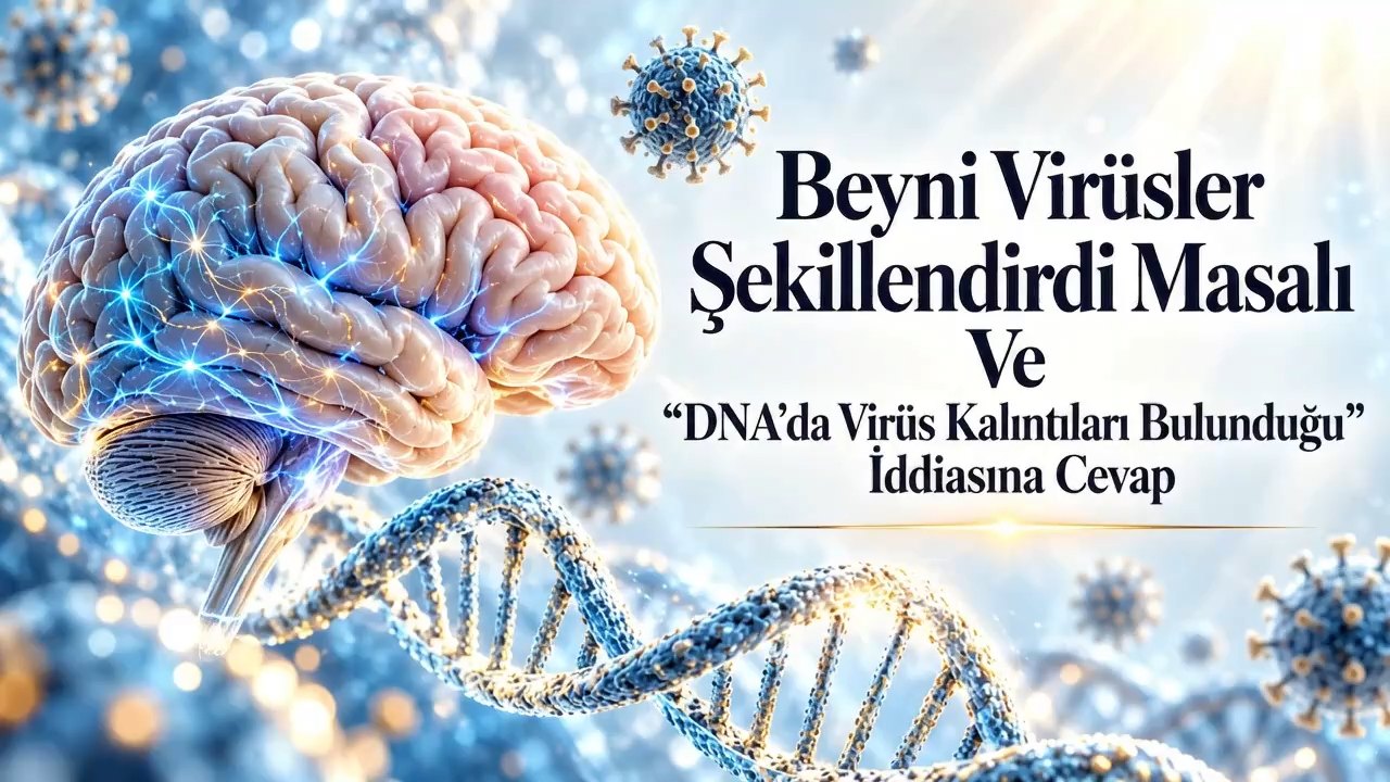 Beyni Virüsler Şekillendirdi Masalı Ve “Dna’da Virüs Kalıntıları Bulunduğu” İddiasına Cevap
