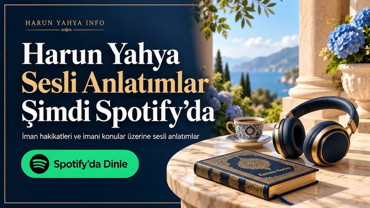 Harun Yahya Sesli Anlatımlar Şimdi Spotify'da
