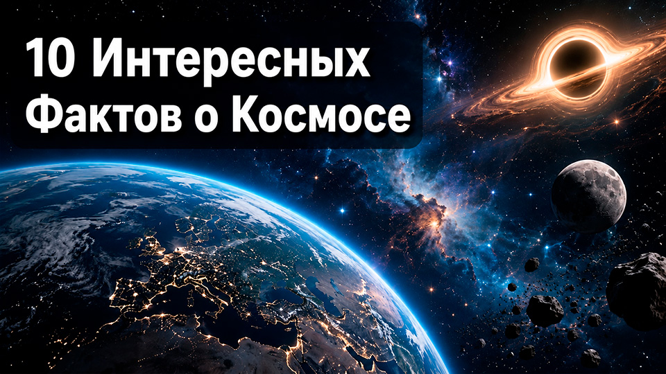 10 Интересных Фактов о Космосе