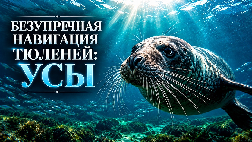 БЕЗУПРЕЧНАЯ НАВИГАЦИЯ ТЮЛЕНЕЙ: УСЫ