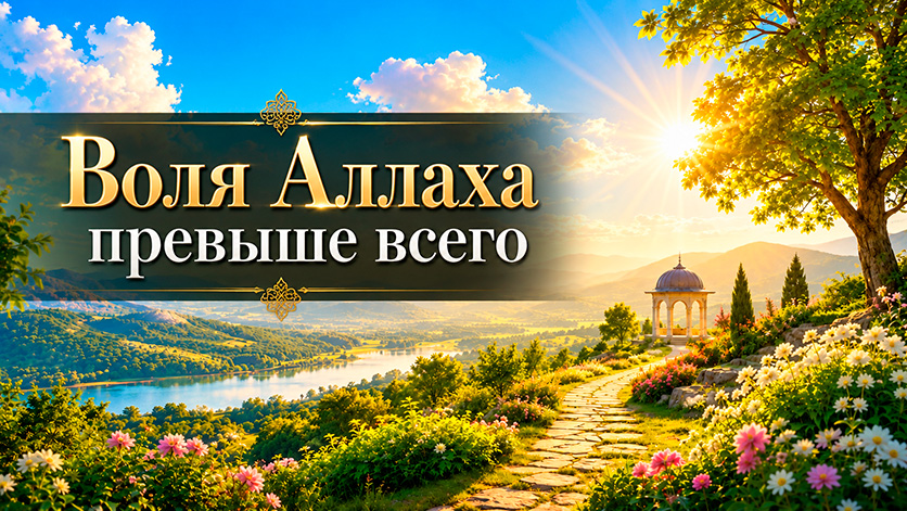 Воля Аллаха превыше всего