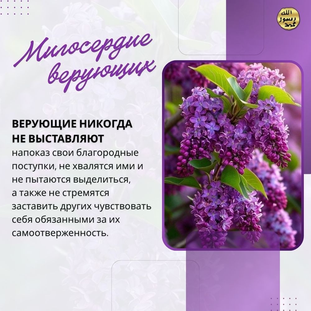 Милосердие верующих