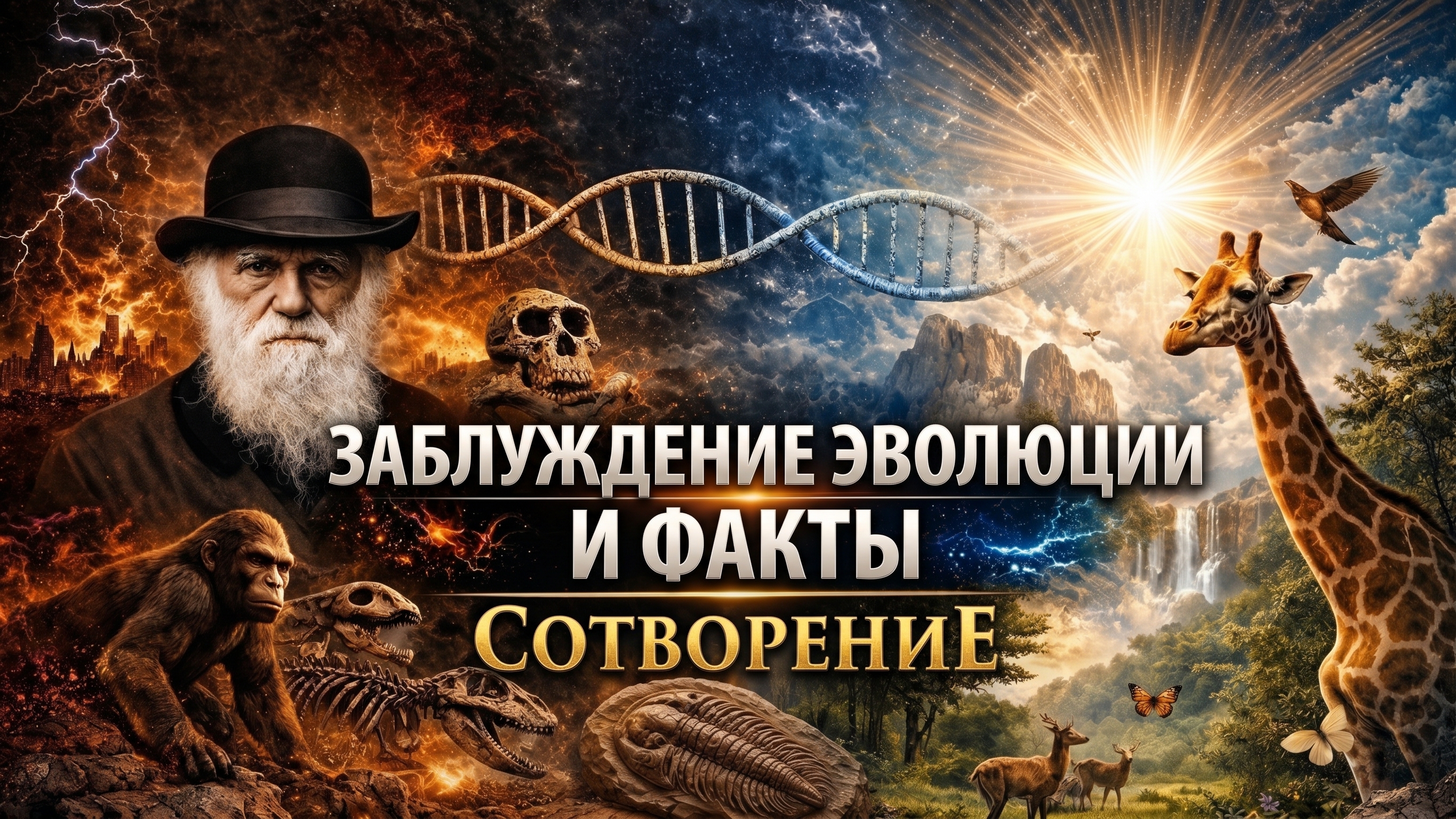 Заблуждение Эволюции и Факты — Сотворение