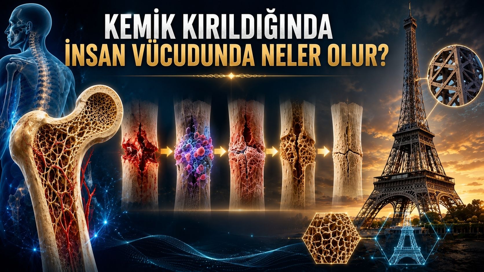 Kemik Kırıldığında İnsan Vücudunda Neler Olur?