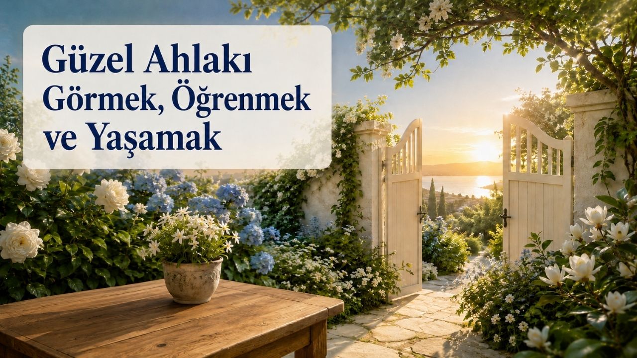 Güzel Ahlakı Görmek, Öğrenmek ve Yaşamak