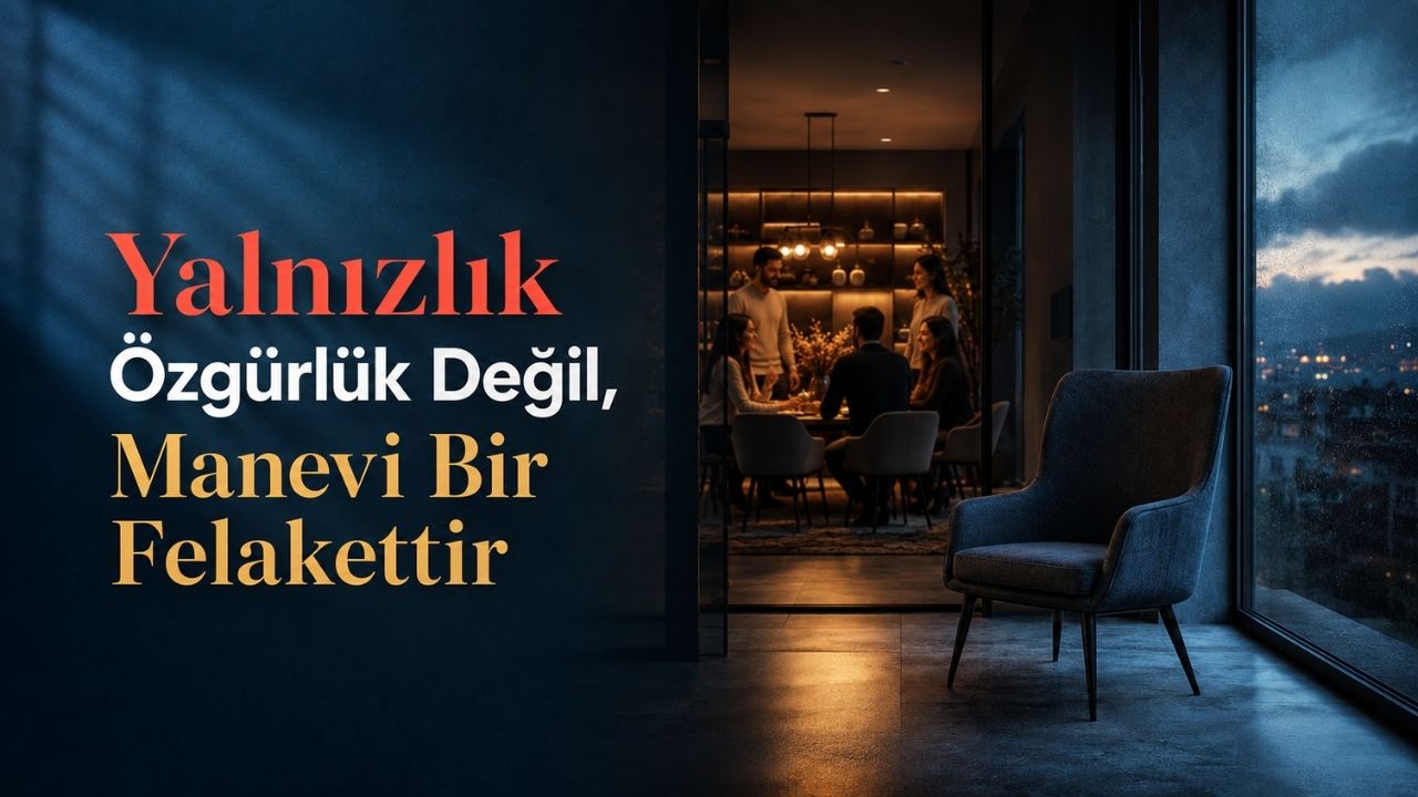 Yalnızlık Özgürlük Değil, Manevi Bir Felakettir