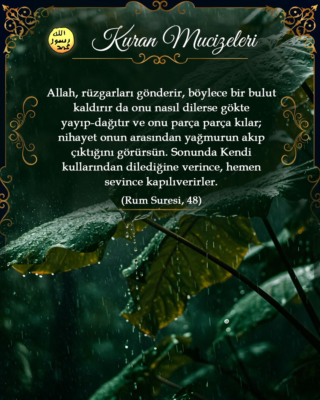 Yağmurun oluşumu