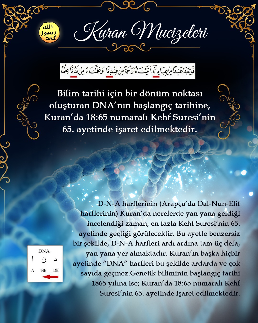 Dna ve Genetik Tarihinin Başlangıcı