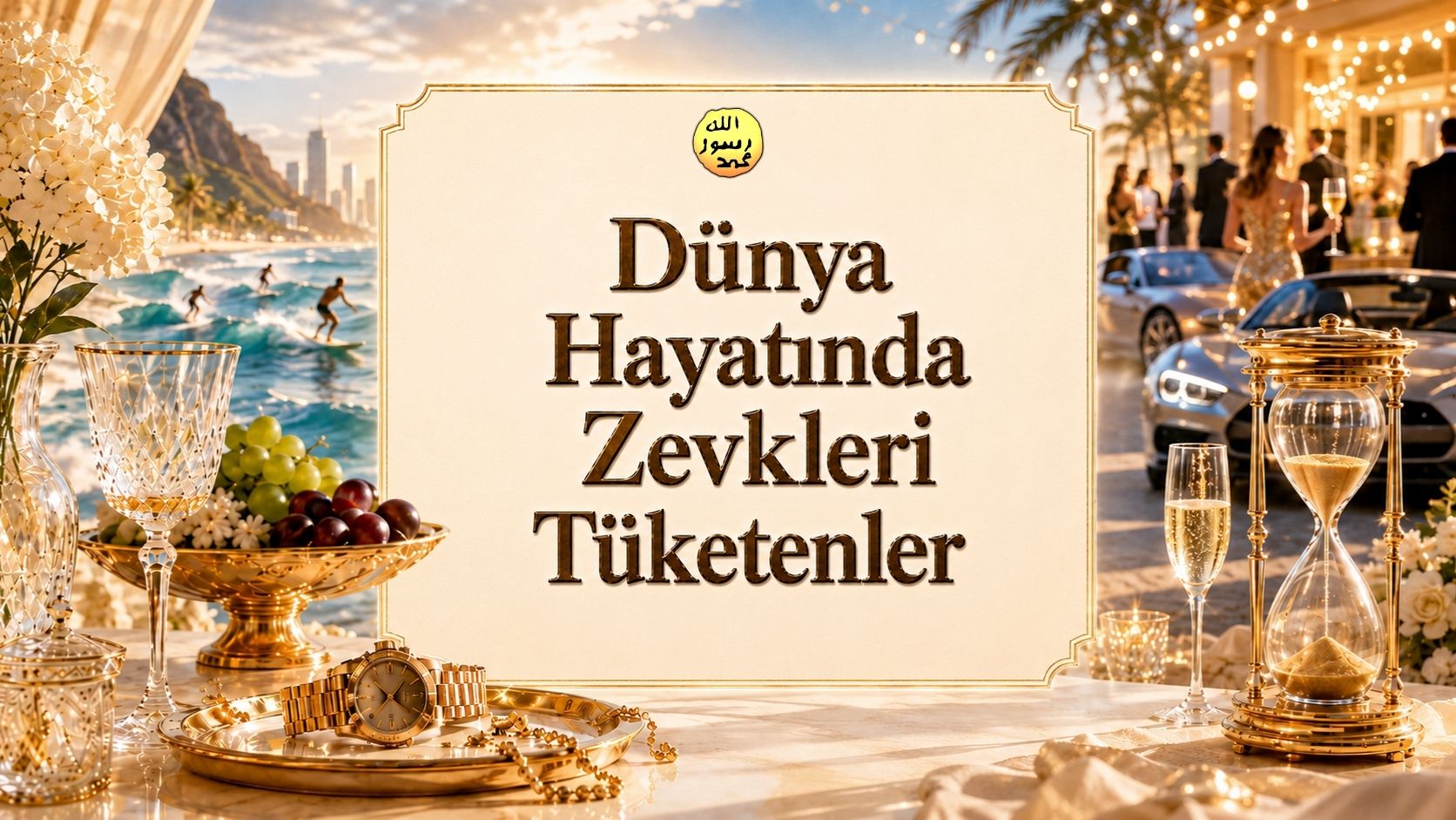 Dünya Hayatında Zevkleri Tüketenler 
