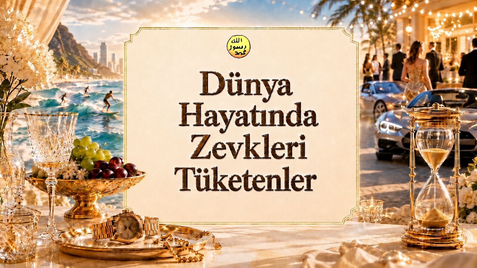 Dünya Hayatında Zevkleri Tüketenler 
