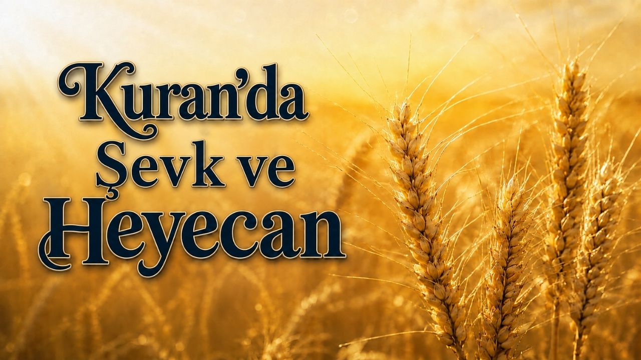 Kuran'da Şevk ve Heyecan