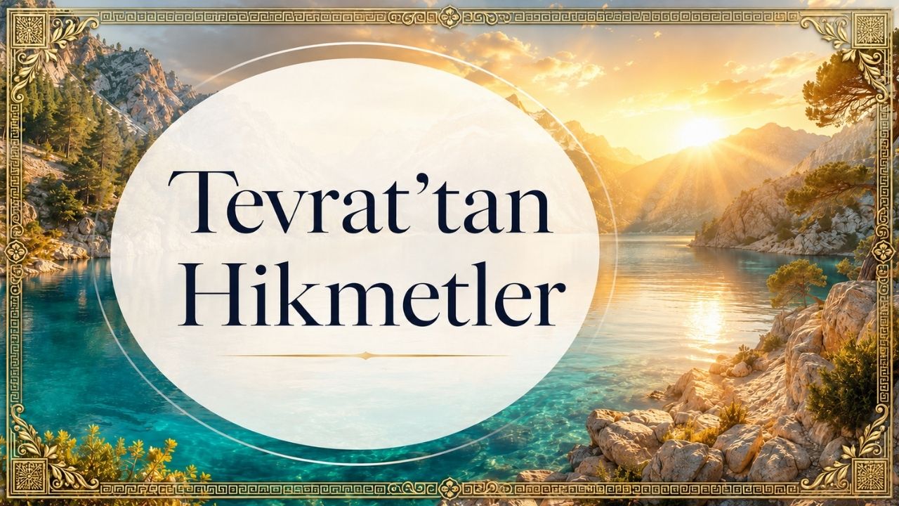 Tevrat'tan Hikmetli ve Güzel Öğütler