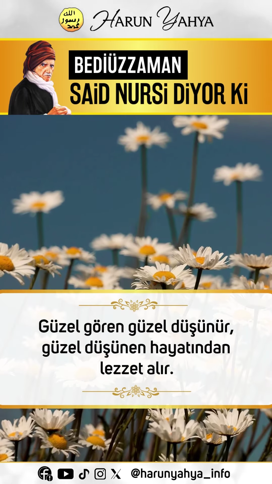 Bediüzzaman Said Nursi Diyor ki