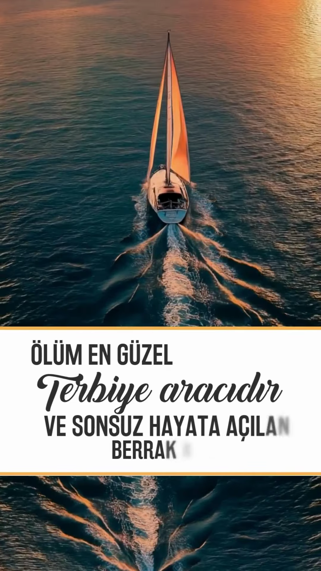 Ölüm En Güzel Terbiye Aracıdır