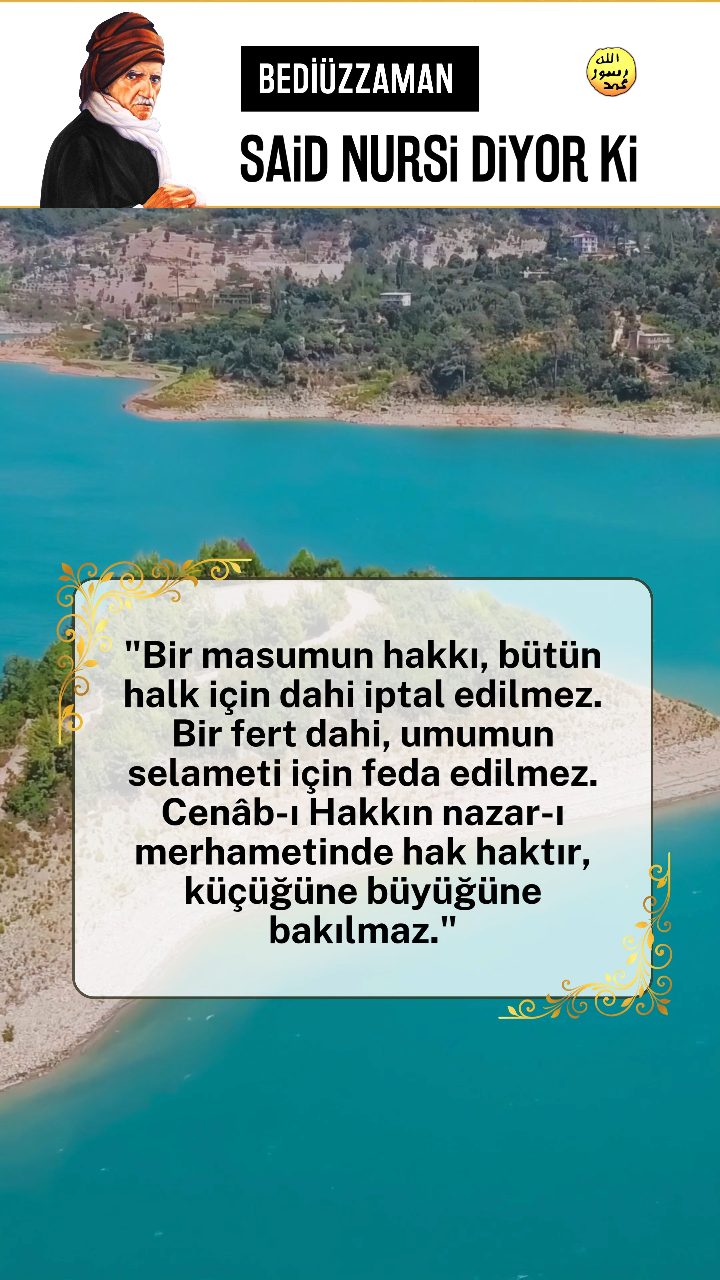 Bediüzzaman Said Nursi Diyor Ki