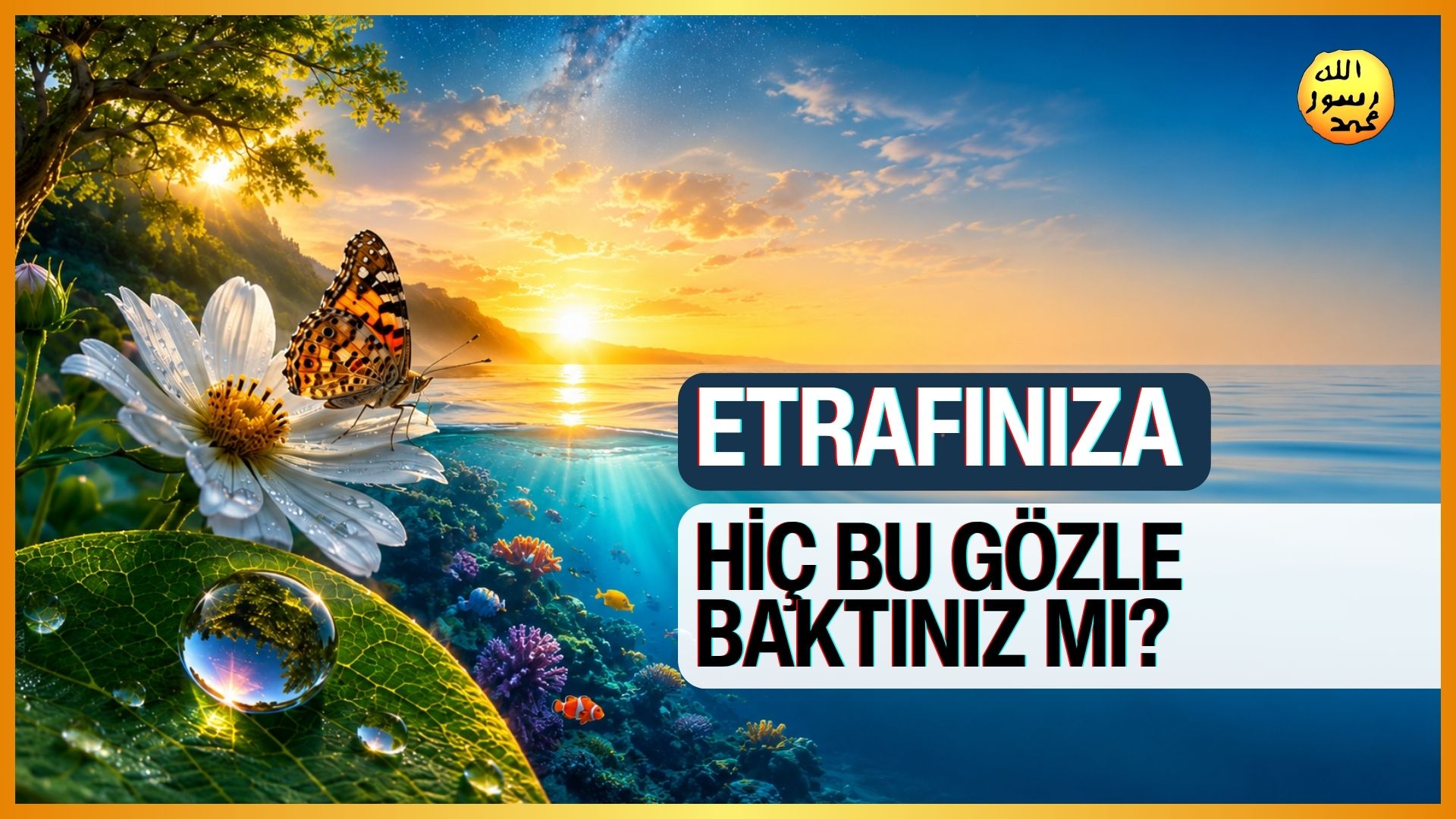 Etrafınıza Hiç Bu Gözle Baktınız mı?