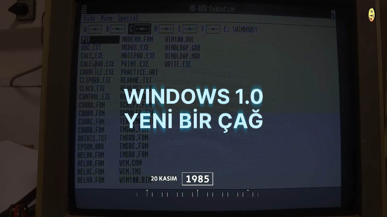 20 Kasım 1985 - Windows 1.0: Yeni Bir Çağ