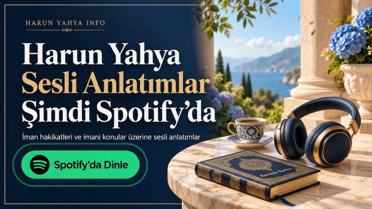 Harun Yahya Sesli Anlatımlar Şimdi Spotify'da