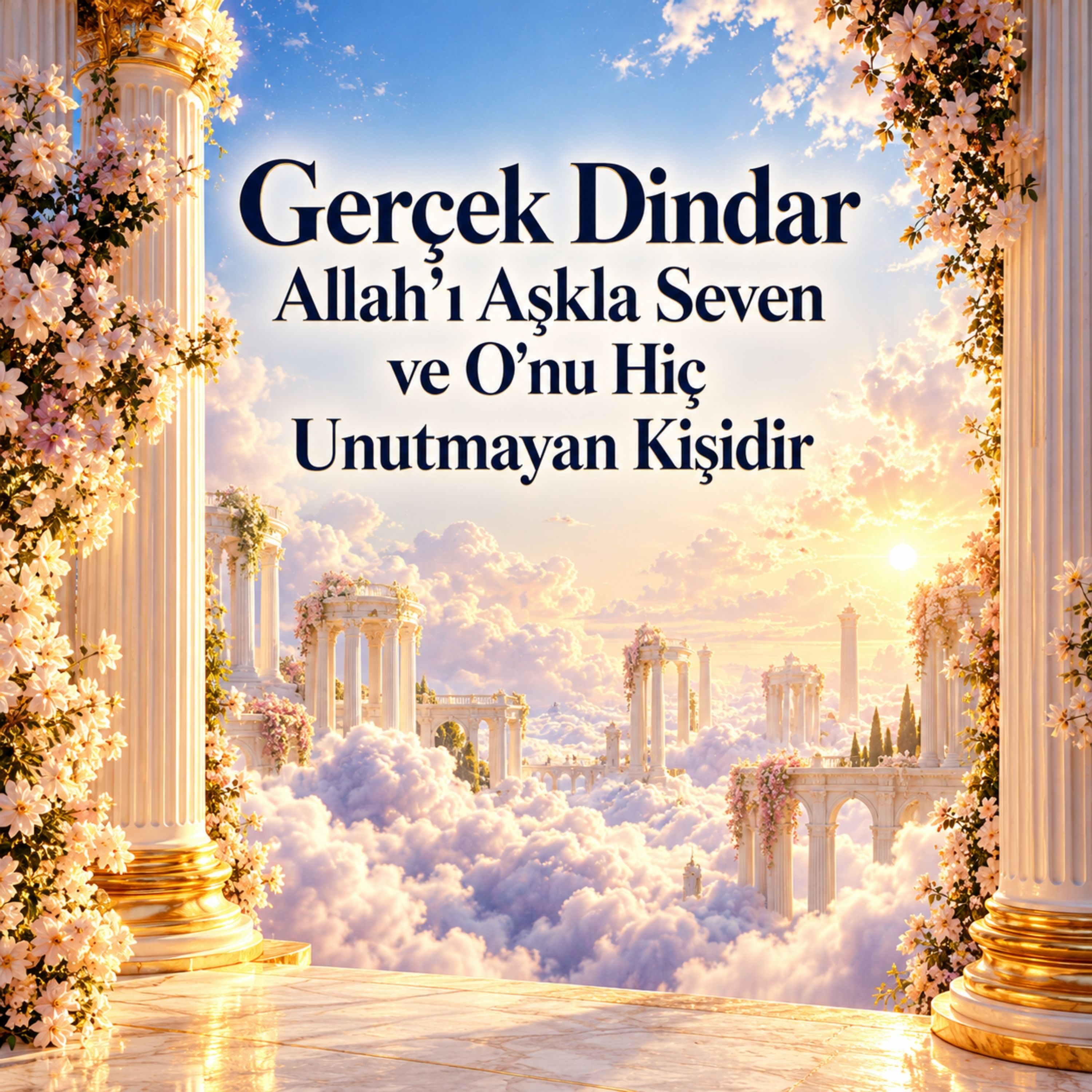 Gerçek Dindar Allah'ı Aşkla Seven ve O'nu Hiç Unutmayan Kişidir