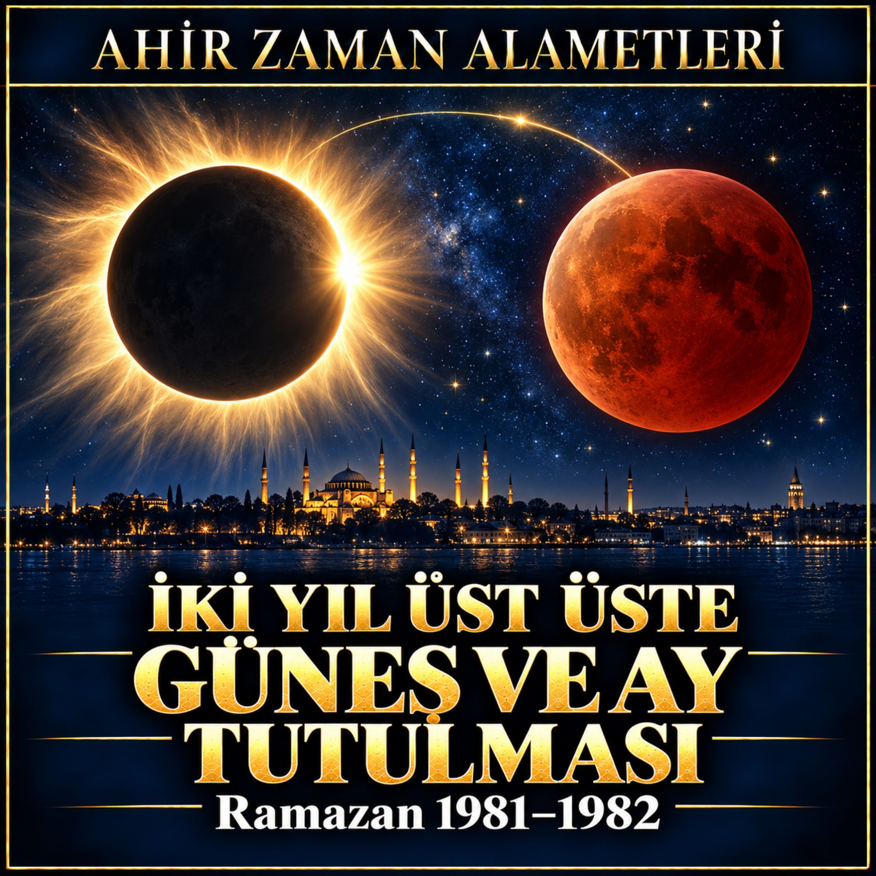 Temmuz 1981, Temmuz 1982 – İki Yıl Üst Üste Ramazanda Güneş Ve Ay Tutulması