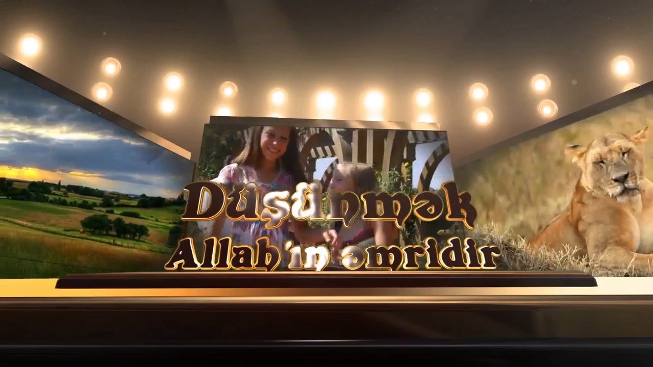 Allah'ın əmri - Dərin düşünmək
