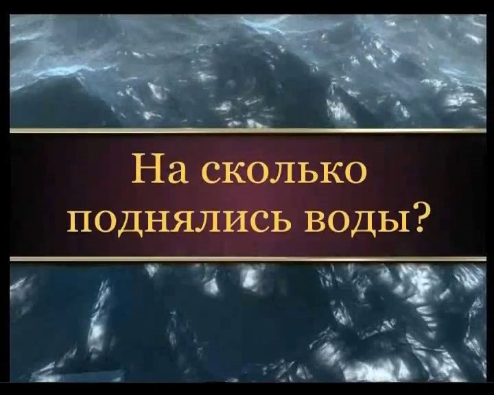На сколько поднялись воды?
