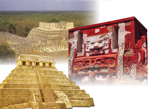 Mayan-stonework