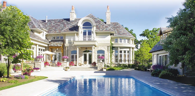 havuzlu güzel ev