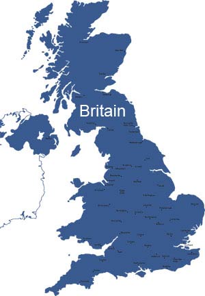 Britain map