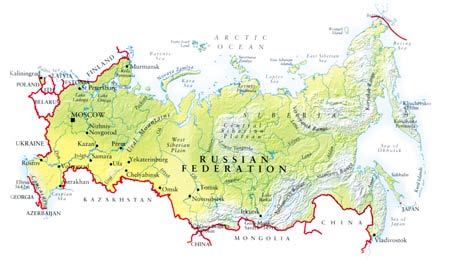 Russia map