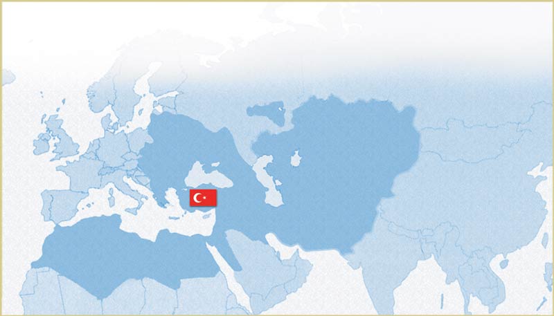 türkiye, harita, Türk İslam birliği