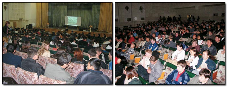 Multivision shows Shymkent