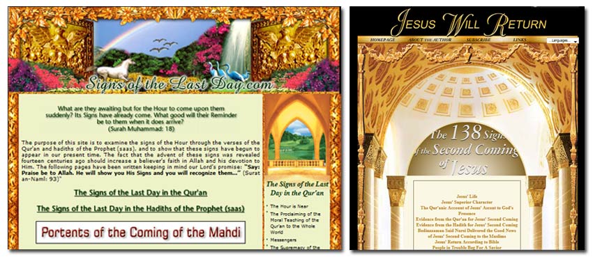 harun yahya siteS