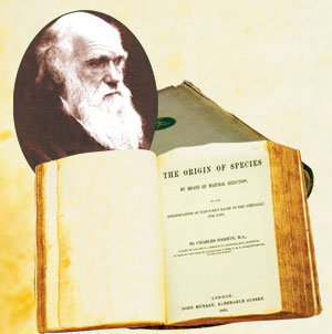 Darwin ve Türlerin Kökeni kitabı