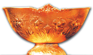gold bowl