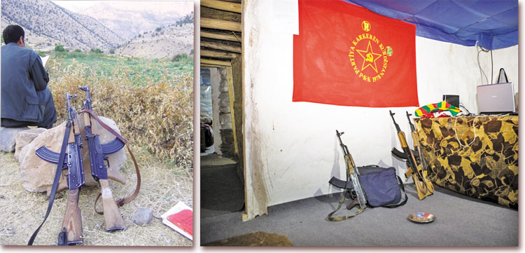 PKK militanı eğitim